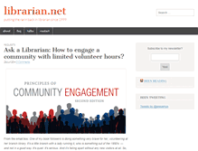Tablet Screenshot of librarian.net